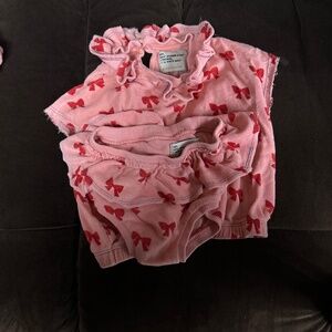 Piupiuchick 24m baby girl terry set